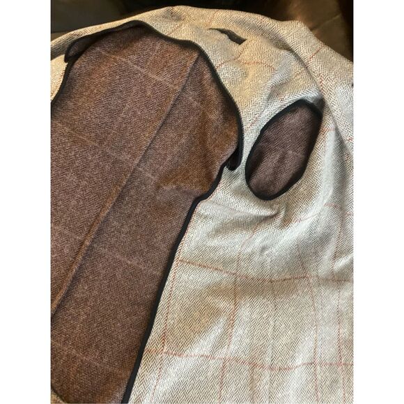 Rag & Bone Slade Blazer Gray Red Check Jacket, Size Medium, MSRP $600 - Picture 6 of 14